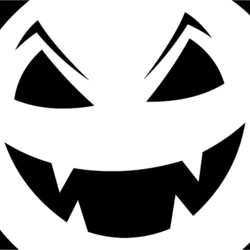 Fine Jack Lantern Stencils Scary Easy For Kids Kindergarten Halloween Pumpkin Stencil Clip Faces Spooky