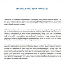 Book Proposal Template Sample Michael Piece Example Templates Word Business Through Data Proposals Ideas