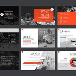 Perfect Marketing Agency Template Creative Business Templates Presentation