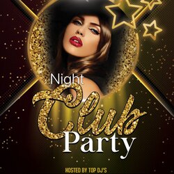 Supreme Night Club Party Flyer Template Information Scaled