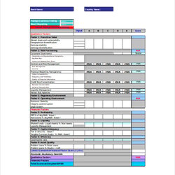 Excel Scorecard Template Documents Download Templates Business Scoreboard