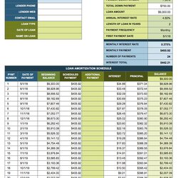 Magnificent Ms Excel Loan Amortization Template For Your Needs Spreadsheet Prepaid Expense Payment Mortgage