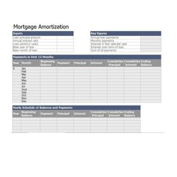 High Quality Loan Amortization Table Excel Template For Your Needs