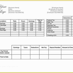 Superlative Free Check Stub Template Of Create Print Out Pay Stubs Paycheck