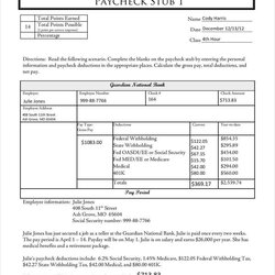 Champion Free Printable Blank Check Stubs Stub Paycheck Independent Payroll Pertaining Examples Admin Pay