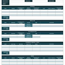 Out Of This World Itinerary Template Google Doc Free Printable Templates Business Travel