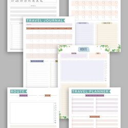 Excellent Pin On Printable Travel Itinerary Template