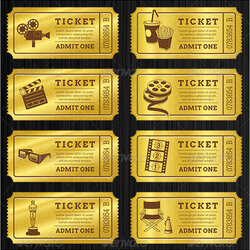 Superior Free Sample Blank Ticket Templates In Ms Word Template Tickets Printable Golden Meal Print Bundle