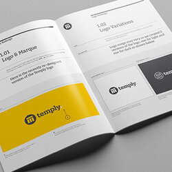 Swell Great Beautiful Brand Book Templates To Present Your Branding Identity Template