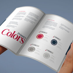 Tremendous The Harmony Free Brand Book Template Colors Guide Style