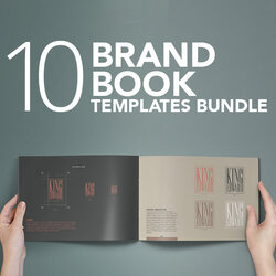 Fantastic Bundle Of Brand Book Templates From