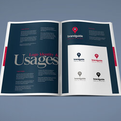 Great The Harmony Free Brand Book Template Examples