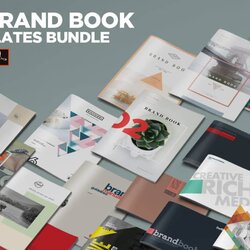 Cool Brand Style Guide Templates To Download Free Premium Guideline Book Cover