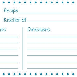 The Highest Standard Best Images Of Free Printable Recipe Cards Card Template Office Templates Word Open Jar