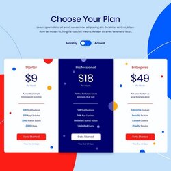 Worthy Best Pricing Table Template
