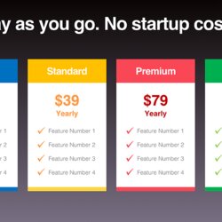 Eminent Download Pricing Table Templates