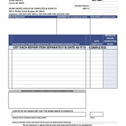 Worthy Order Form Templates Work Change More Excel Mechanic Regard Document Invoice Generic Formats Labor