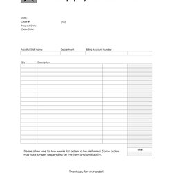Swell Order Form Templates Work Change More Template