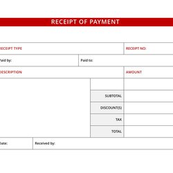 Preeminent Sample Receipt Template Microsoft Word Fabulous Forms Payment