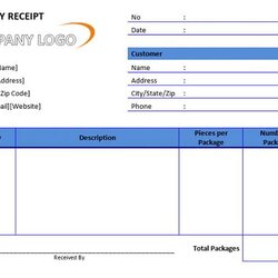 Sterling Free Receipt Template Sample Templates