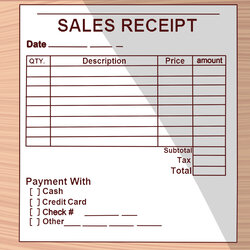 Admirable How To Write Receipt Steps With Pictures Make Book Template Written Own Hand Receipts Payment Title