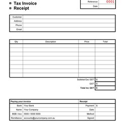 Exceptional Free Receipt Templates Cash Sales Donation Taxi Template Word Company Collection Invoice