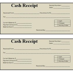Excellent Receipt Template Free Templates Form Word Sample Receipts Printable Payment Doc Format Sales