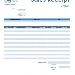 Free Receipt Templates Download For Microsoft Word Excel And Invoice Receipts Sheets Donation Tax Cash