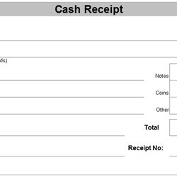 Matchless Printable Receipt Template Fill Blank Form Cash Graphic