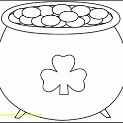 Swell Pot Of Gold Template Free Printable