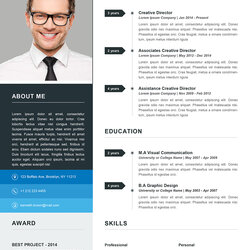 Spiffing Cool Resume Template To Download In Microsoft Word Format