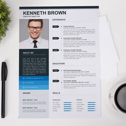 Super Cool Resume Template To Download In Microsoft Word Format Scaled