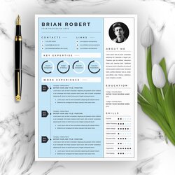 Great Bootstrap Resume Template