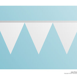 Fantastic Printable Pennant Banner Template Triangle Templates Terms Use