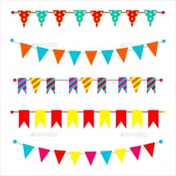 Triangle Banner Templates Free Sample Example Format Download Template Blowing Anniversary