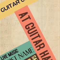 Magnificent Free Poster Templates Ideas Template Guitar Flyer