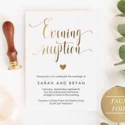 Spiffing Printable Wedding Reception Invitations Designs Invite