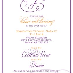 Tips For Crafting The Perfect Wedding Reception Program Outline Filipino Stationery Monograms