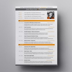 Best Latex Resume Templates For Template Modern