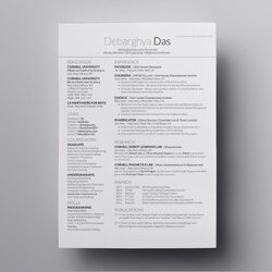 Smashing Best Latex Resume Templates For Template