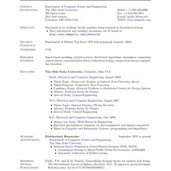 Great Latex Template For This Type Of Resume Tex Stack Exchange Overleaf Computer Academic Science Templates