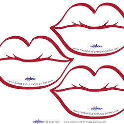 Terrific Lips Template Best Printable Coloring Stencils Pages Lip Princess Small Use Clip Navigate Designs