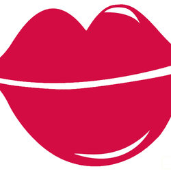 Marvelous Free Big Lips Download Images Template Cartoon Printable Red Lip Stencil Para Background Props Clip