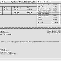 Wizard Free Check Stub Template Business Stubs Printable Payroll Paycheck Templates Blank Pay Checks Sample