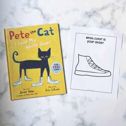Cool Pete The Cat Love My White Shoes Activities Printable