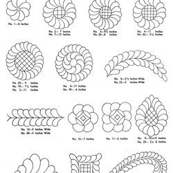 The Highest Quality Quilting Patterns Free Templates For Quilter Pattern Continuous Stitch Stitching Stencils