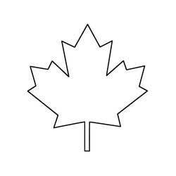 Super Maple Leaf Template Baby Gifts Canada Flag Cake Templates Leaves