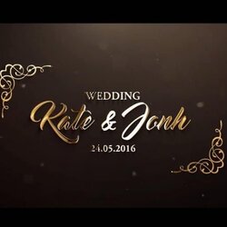 Admirable Best After Effects Intro Templates Template Wedding Elegant Specifically Professional Made