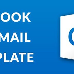 Perfect Outlook Email Template Step By Guide Create Templates Mail Them Use Minutes Read November