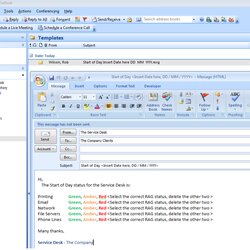 Wizard Create Outlook Email Template With Fields Creating And Using Templates In To Save Time
